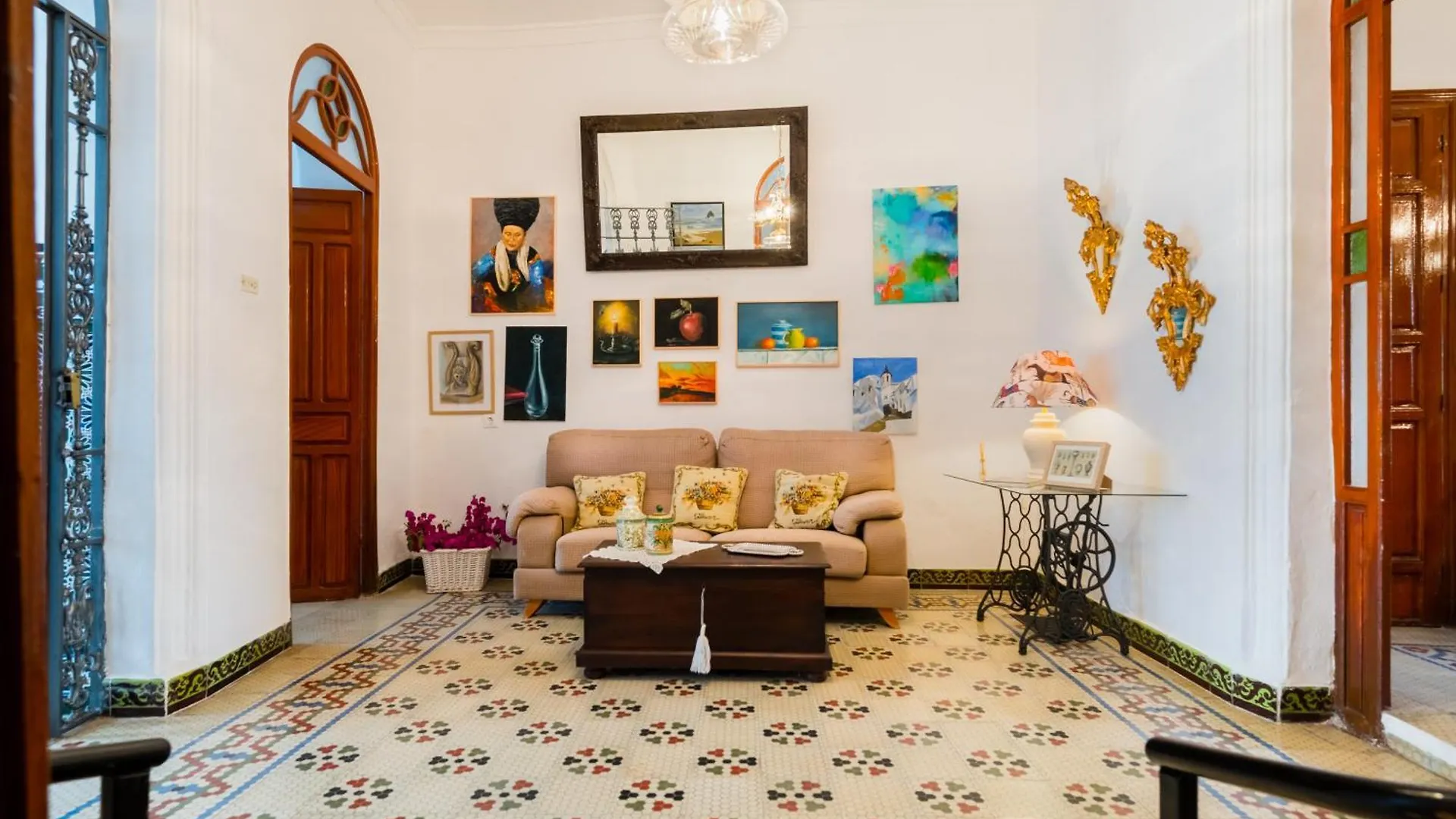 Holiday home Una Casa Azul Manzanilla Spain